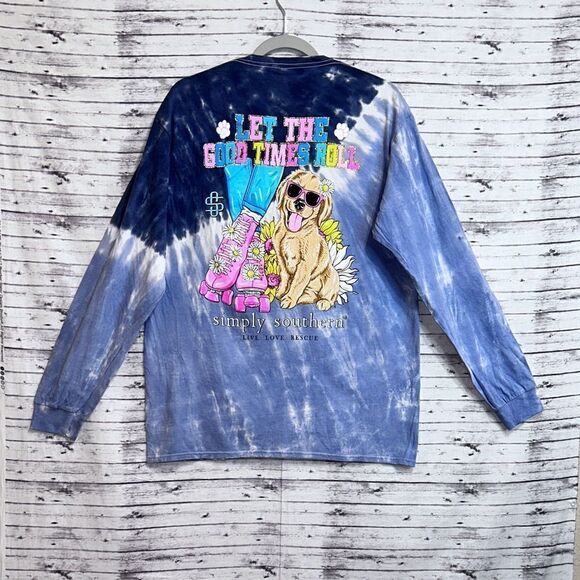 Simply Southern “Let the Good Times Roll” Long Sleeve Tee - Picture 2 of 9